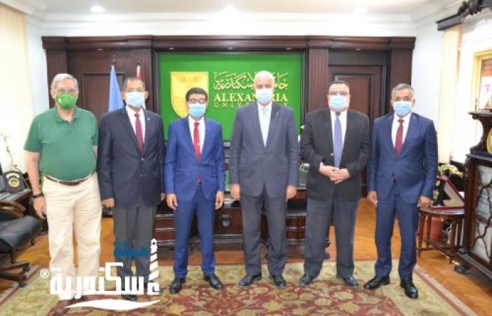 رئيس جامعة الإسكندرية يوقع بروتوكول تعاون  مع شركة IBDL فى التعليم التنفيذى والإحترافى