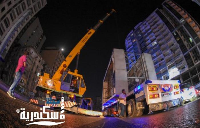 محافظ الإسكندرية: استمرار حملات إزالة الإعلانات المخالفة بالأحياء