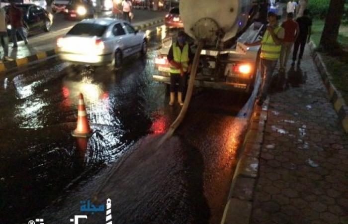 الصرف الصحي بالإسكندرية تجري نماذج محاكاة مفاجئة للأمطار بـ 4 أنفاق في الإسكندرية استعدادا لنوات الشتاء