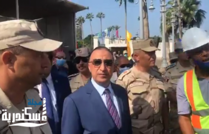 " محافظ الإسكندرية" و"رئيس أركان قوات الدفاع" يشهدان تنفيذ اصطفاف المركبات والمعدات الهندسية بالمحافظة