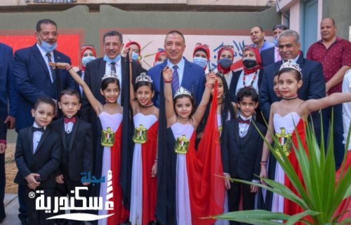 "الشريف " يفتتح مدرستين جديدتين بإدارة المنتزه