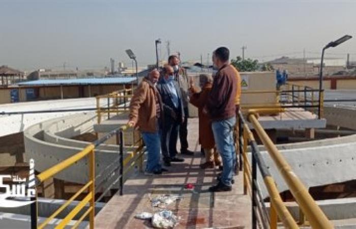 مياه الإسكندرية... جولة ميدانية لمتابعة سير العمل خلال عيد الفطر