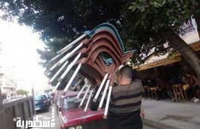 حي وسط...رفع 40 حالة إشغال طريق في 3 حملات مكبرة