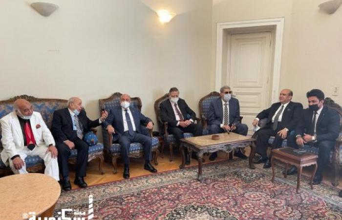 وزير العدل يفتتح مبنى خدمات نادي قضاة الاسكندرية