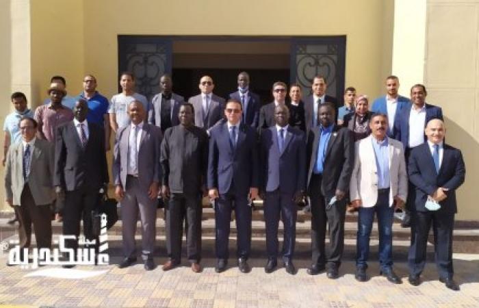 إستقبال وفد من جنوب السودان لتفعيل إتفاقية التعاون المشتركة