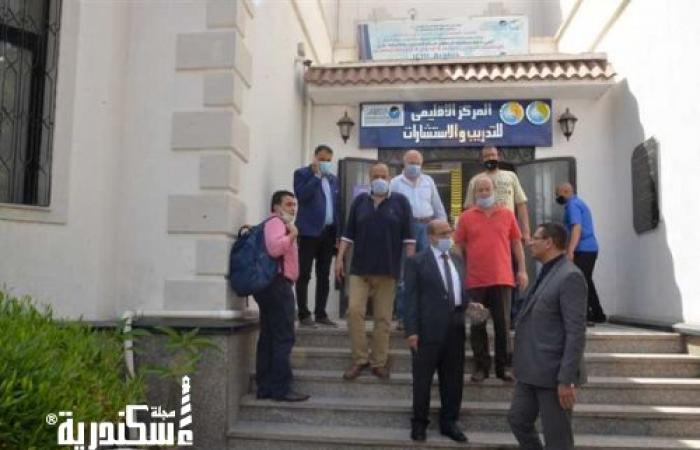 "رئيس مياه الإسكندرية" يتفقد مركز التدريب وخدمة عملاء الرمل
