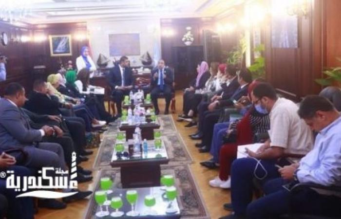محافظ الإسكندرية يستقبل لجنة الثقافة و الإعلام بمجلس النواب