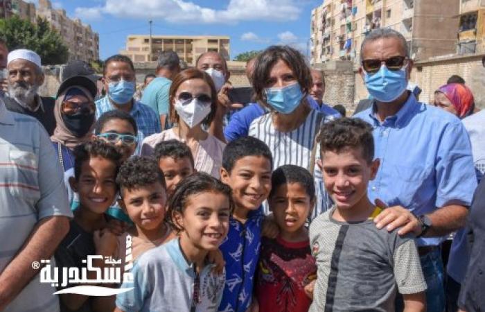 نائب محافظ الإسكندرية تتفقد تجهيزات مشروع إنشاء السوق الحضاري بالعامرية