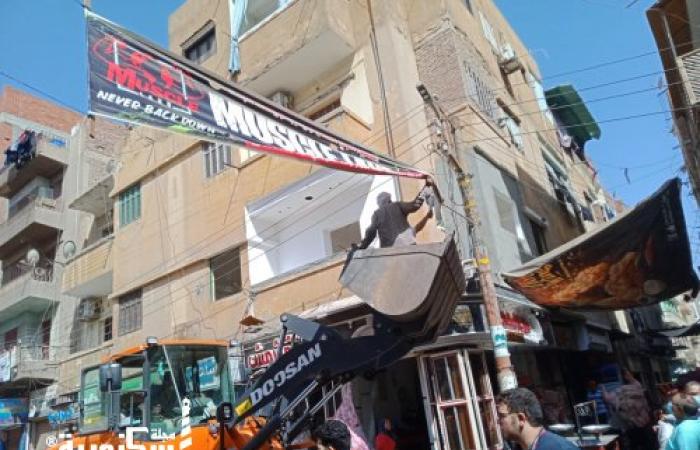 غلق 3 محلات لمخالفة الإجراءات الاحترازية وسط الإسكندرية