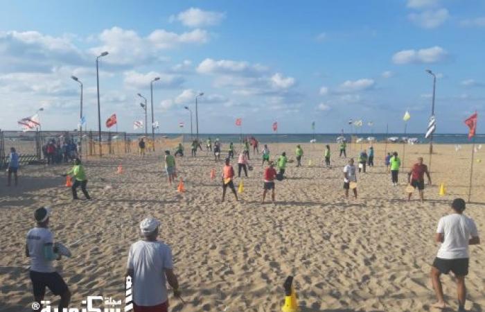 انطلاق المهرجان الرياضي الأول للراكيت علي شواطئ الإسكندرية