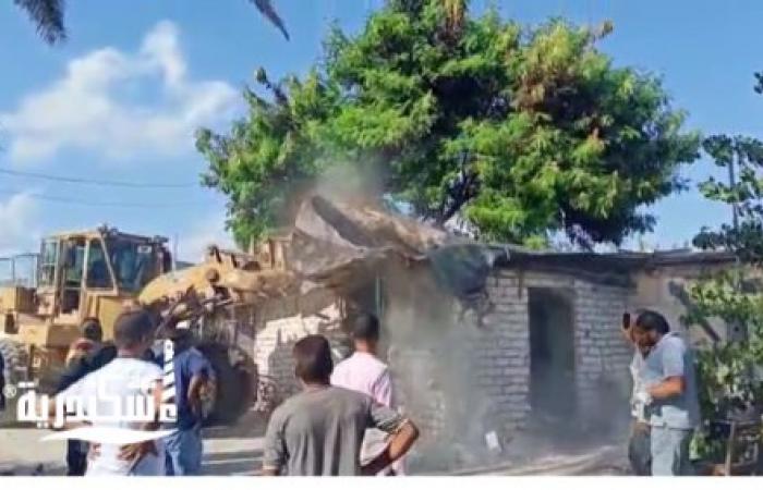 غرب الإسكندرية....تنفيذ 16 قرارًا لإزالة تعديات على أراضى الدولة