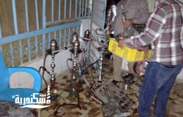 غلق 3 مقاه ومحل وفرض 15 ألف جنيه غرامات في حملة بحي المنتزه بالإسكندرية