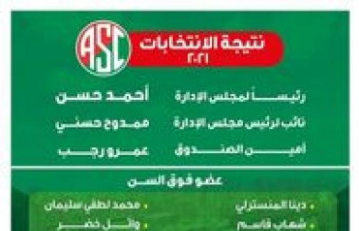 أحمد حسن رئيسًا لنادي سبورتنج في الإسكندرية