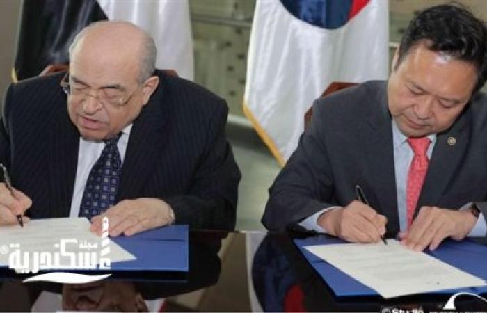 اتفاقية لتبادل الإنتاج العلمي بين مكتبتي الإسكندرية والوطنية الكورية