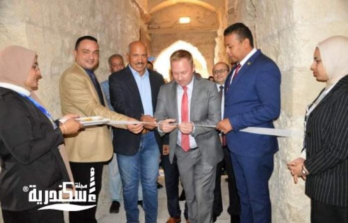 قلعة قايتباي بالإسكندرية تحتضن تراث مدينة رشيد في معرض فني