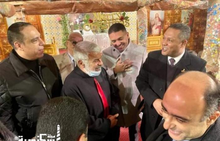 النائب الصافي يقدم التهنئة للأخوة الأقباط بالإسكندرية بمناسبة أعياد الميلاد المجيد