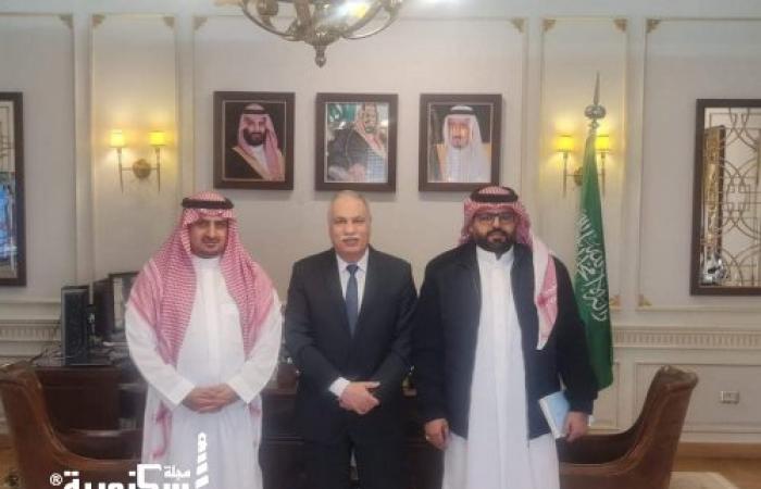 القنصل العام لدولة السعودية يستقبل وكيل وزارة القوى العاملة