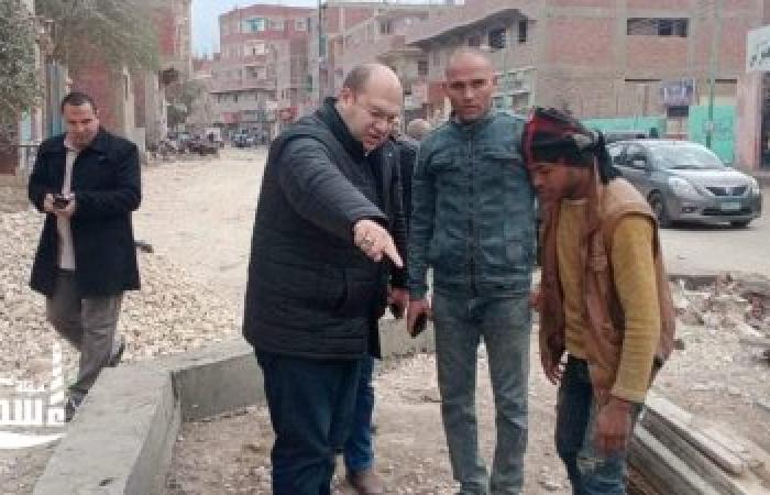 نائب محافظ الجيزة يتفقد مشروعات الخطة الاستثمارية بمركز ومدينة أوسيم