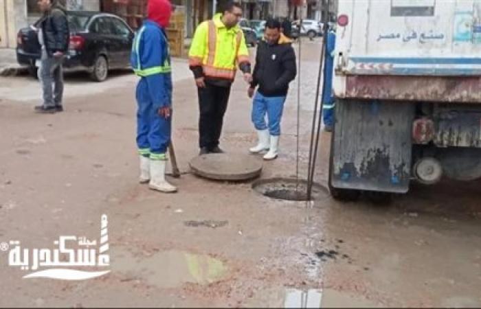 "صرف صحي الإسكندرية" تكشف تفاصيل حالة المرور بالشوارع الرئيسية