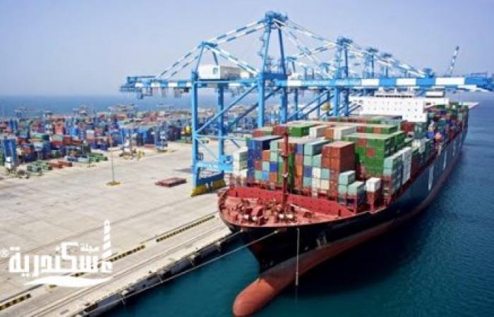 ميناء الإسكندرية....نشاط في حركة السفن والحاويات وتداول البضائع