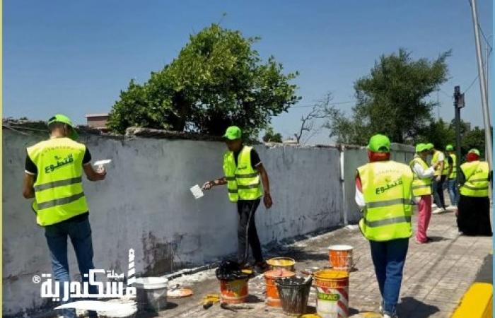 تهدف لمكافحة التلوث البصري مبادرة " أنا متطوع " بحي العجمي