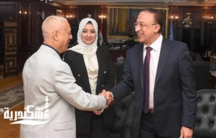 محافظ الإسكندرية يستقبل رئيس هيئة النيابة الإدارية