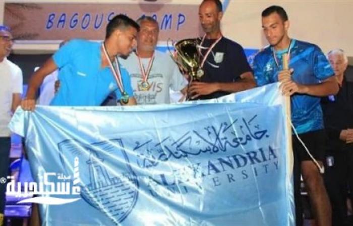 طلاب جامعة الإسكندرية يحرزون المركز الأول في مهرجان الرياضات الشاطئية
