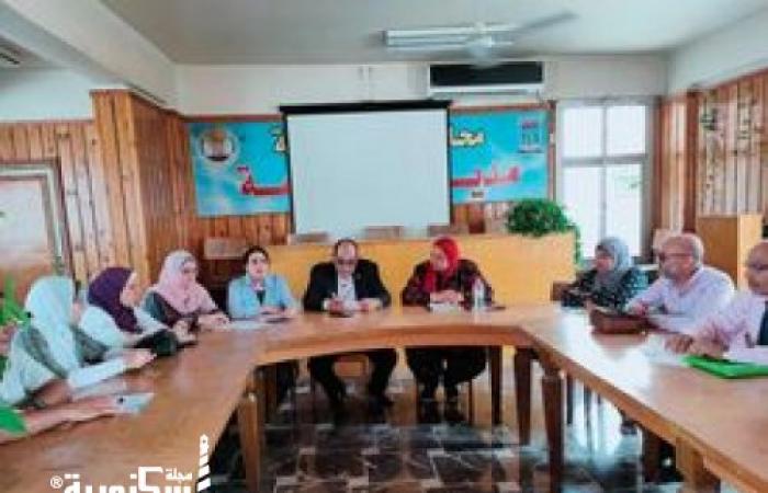 الاجتماع الثانى لمجلس الاعلام الريفى بمديرية الزراعة بالاسكندرية