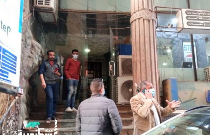 غلق وتشميع سنتر تعليمي بالمعمورة والتحفظ على 7 شاشات