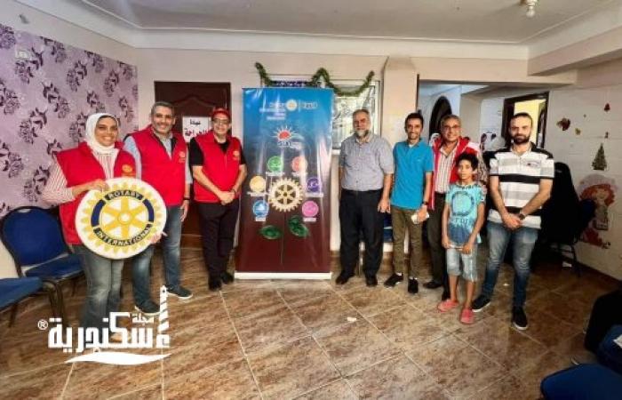 نادى روتارى صن رايز ينظم قافلة طبية بجمعية شهداء القنال