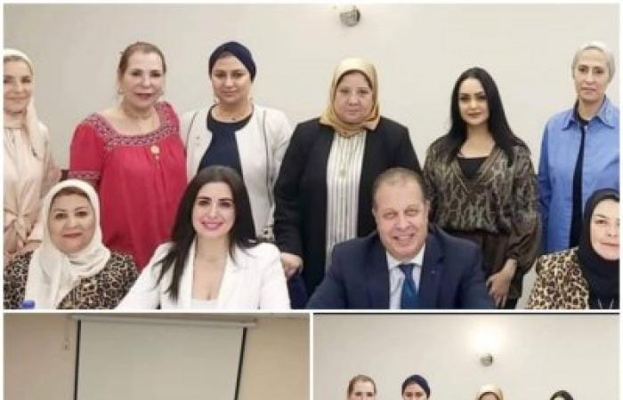 اجتماع لجنة Rcc بالمنطقة الروتارية مع محافظ الروتارى