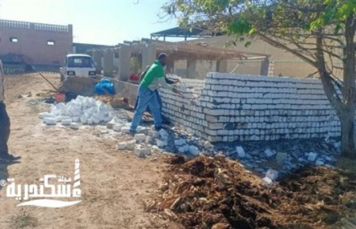 حملات مكبرة لإيقاف أعمال البناء المخالف بأحياء الإسكندرية