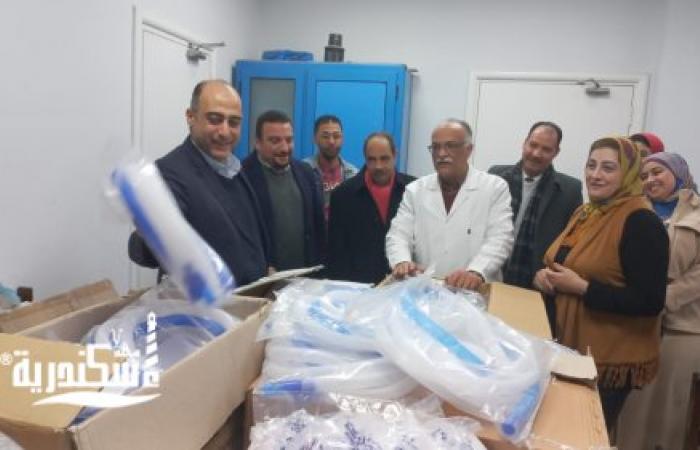 إهداء مستلزمات طيبة إلى مستشفى الجمهورية العام