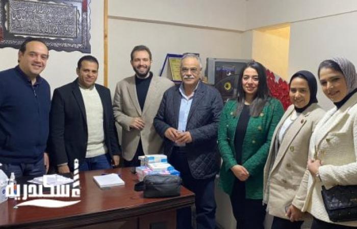 قافلة طبية مجانية لأهالي منطقة العطارين بالإسكندرية