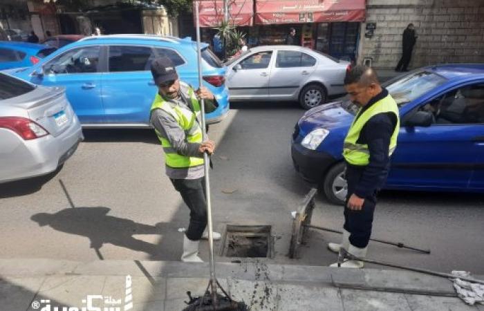 حي الجمرك....تطهير 485 مطبقا وشنيشة استعدادا للأمطار المفاجئة