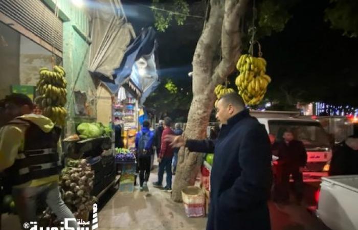 رئيس حي شرق يقود حملة مفاجئة لإزالة التعديات والتفتيش على المحال والمقاهي بونجت والمحمودية وشارع العشرين بسموحة
