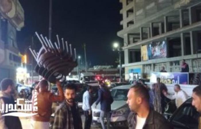 ضبط 148 حالة إشغال مخالفة فى حملات الرقابة على الأسواق بالإسكندرية
