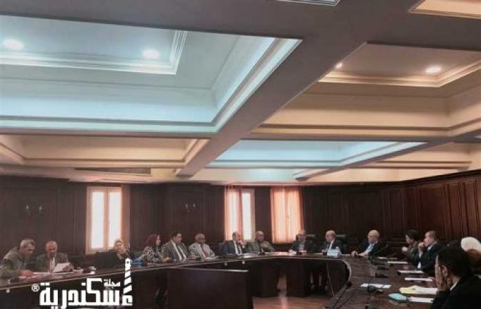 اجتماع لجنة حصر المباني بالإسكندرية لمناقشة العقارات التراثية والمناطق ذات القيمة