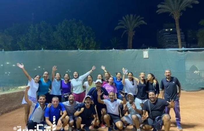 تنس سموحة عمومي سيدات يحصد المركز الرابع في دوري الأندية للتنس موسم 2023