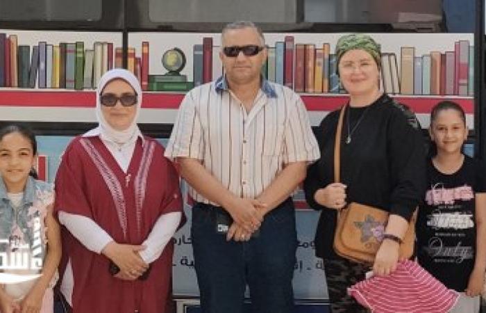 350 طفل يشاركون فاعليات المكتبة المتنقلة ببشاير الخير بالإسكندرية