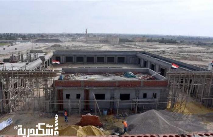 محافظ الإسكندرية يتفقد أعمال إنشاء السوق الدائم بقرية بهيج ببرج العرب