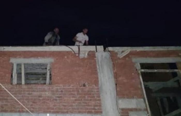 حملة إزالة أعمال بناء مخالف بحي المنتزه ثان بالإسكندرية