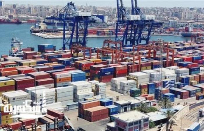 نشاط حركة التداول والملاحة بميناء الإسكندرية