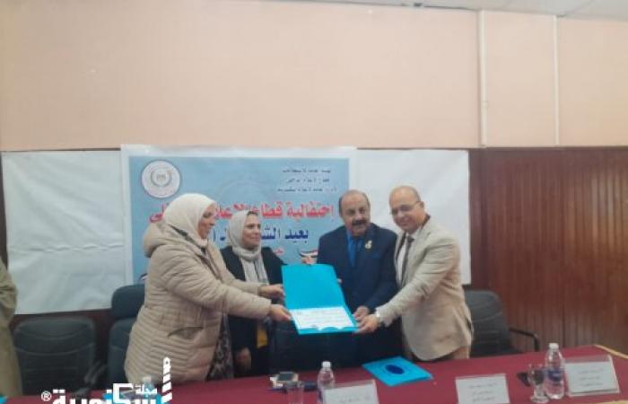 استعلامات الإسكندرية تحتفي بالذكرى الـ 72 لعيد الشرطة  بمجمع إعلام الجمرك