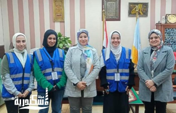 رئيس حي الجمرك تتابع حملة التوعية بالسلوكيات السليمة للتعامل مع شبكات الصرف الصحي