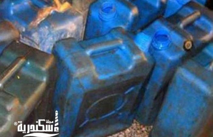 تموين الإسكندرية:ضبط كميات من زيوت محركات سيارات وفرامل مجهولة المصدر