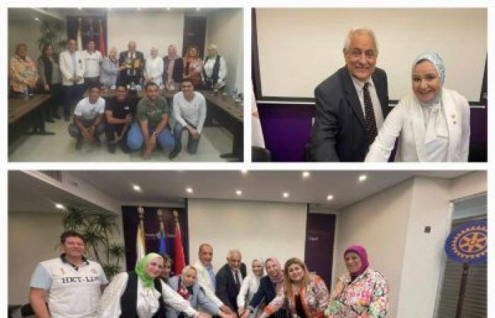 روتارى سان ستيفانو يعقد بروتوكول تعاون مع مستشفى الشرق الأوسط بسموحة