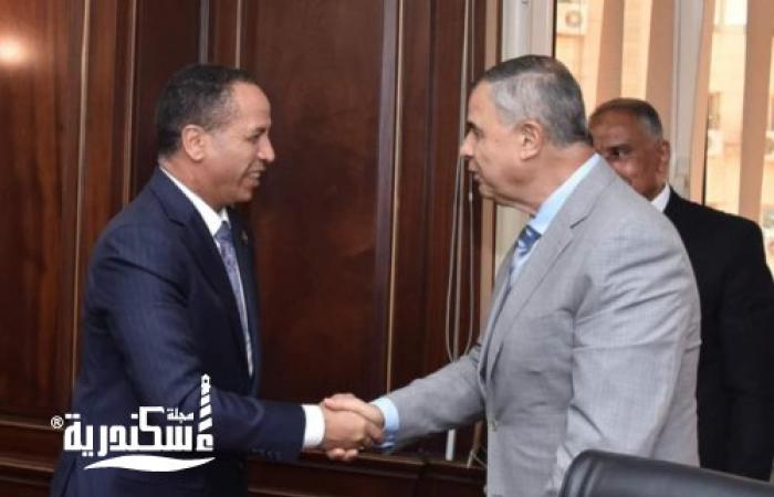 الهيئة البرلمانية لحزب مستقبل وطن تلتقي الفريق احمد خالد  محافظ الإسكندرية