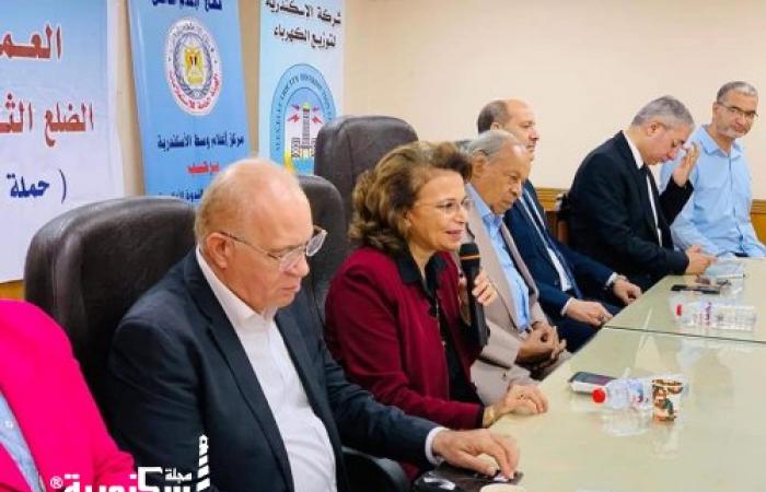 ختام فعاليات حملة "العمل الأهلي الضلع الثالث للتنمية" في وسط الإسكندرية