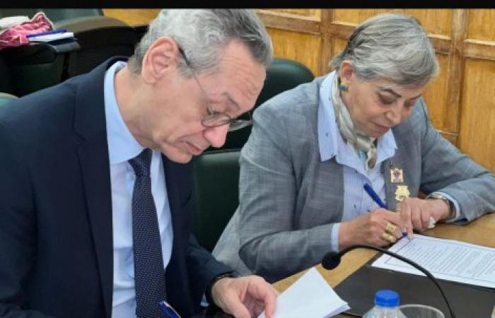 إبرام برتوكول تعاون بين رئيس نادي ميريت ليونز و جمعية رجال الأعمال للتعامل مع التكنولوجيا